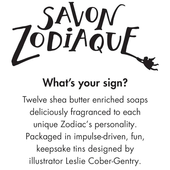 Pre De Provence - Cancer Zodiac Engraved Bar Soap in Gift Tin - Picture 5 of 8